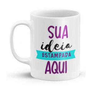 Caneca Branca cerâmica     