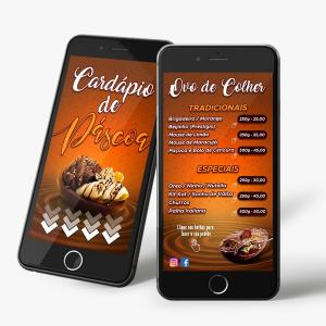 Cardápio Online Digital PDF    